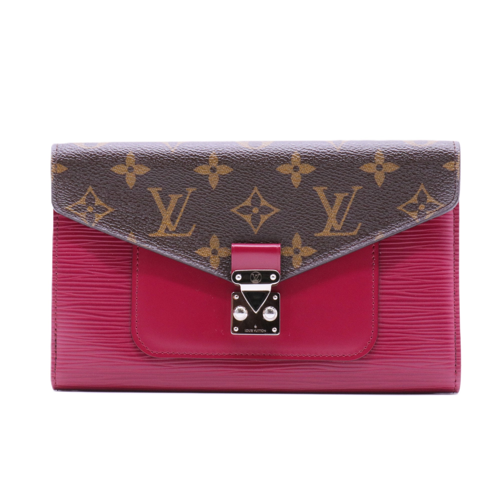 Marie-Rose Wallet Monogram Canvas and Epi Leather