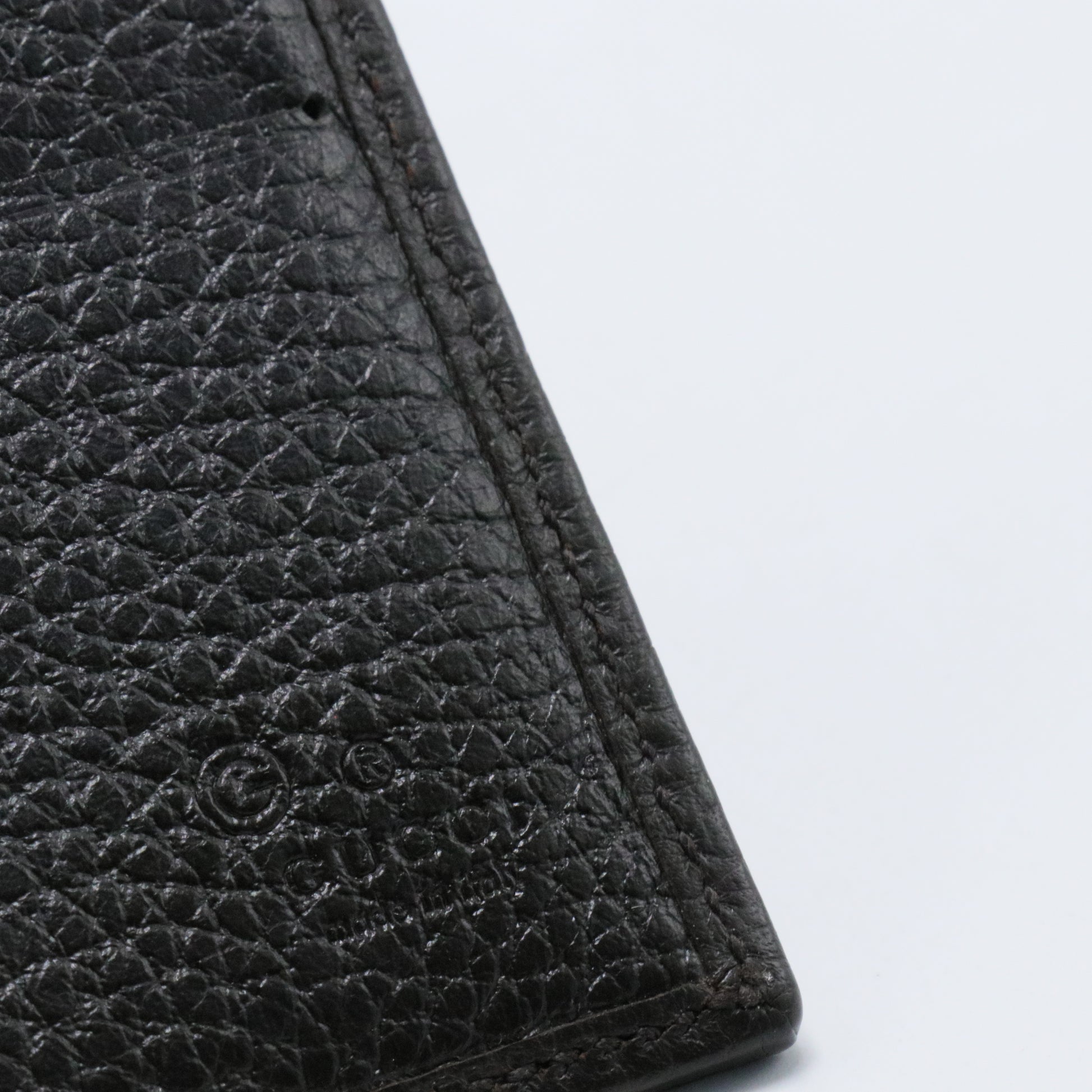 Nylon Monogram Bi-Fold Wallet Black
