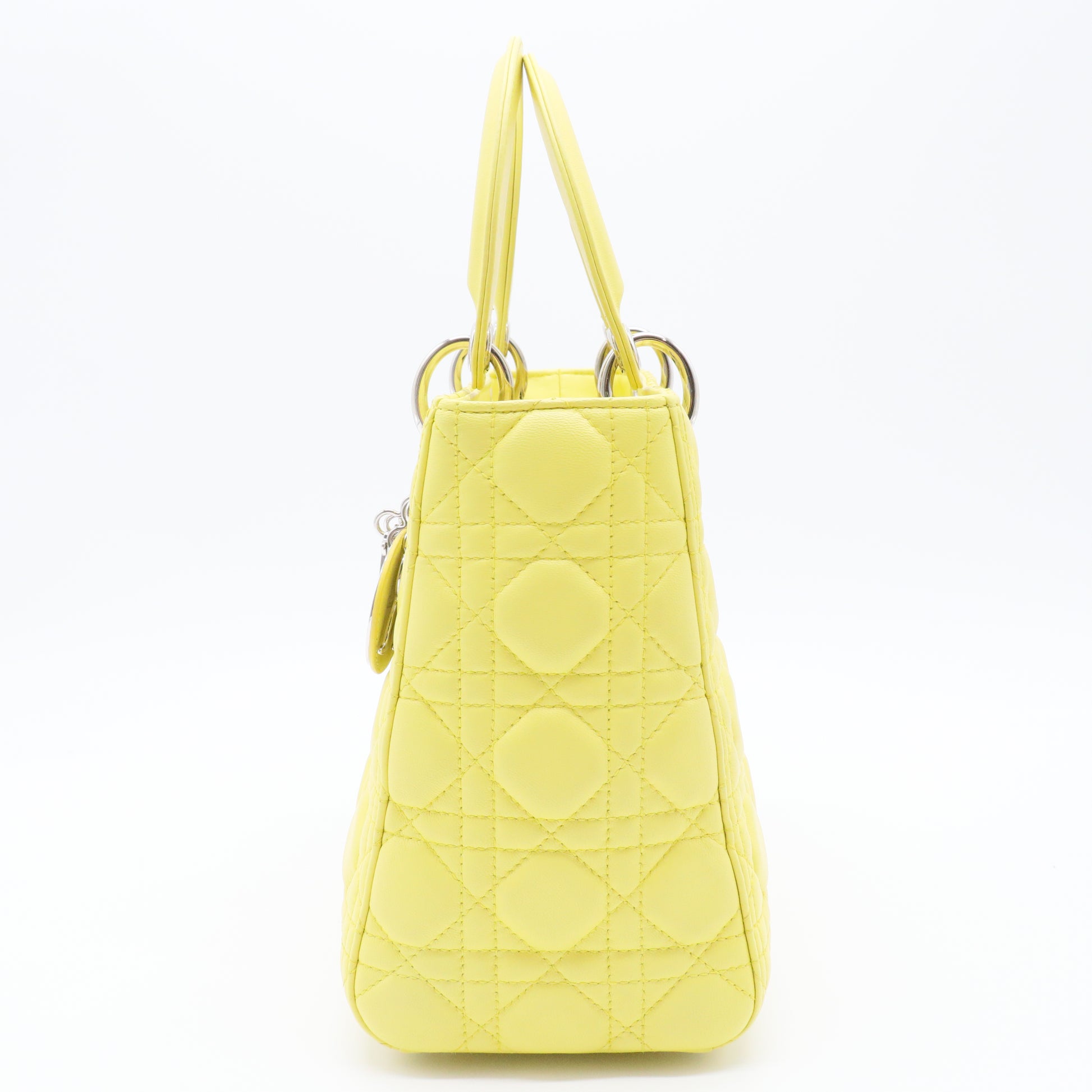 Lady Dior Bag Cannage Quilt Lambskin Medium