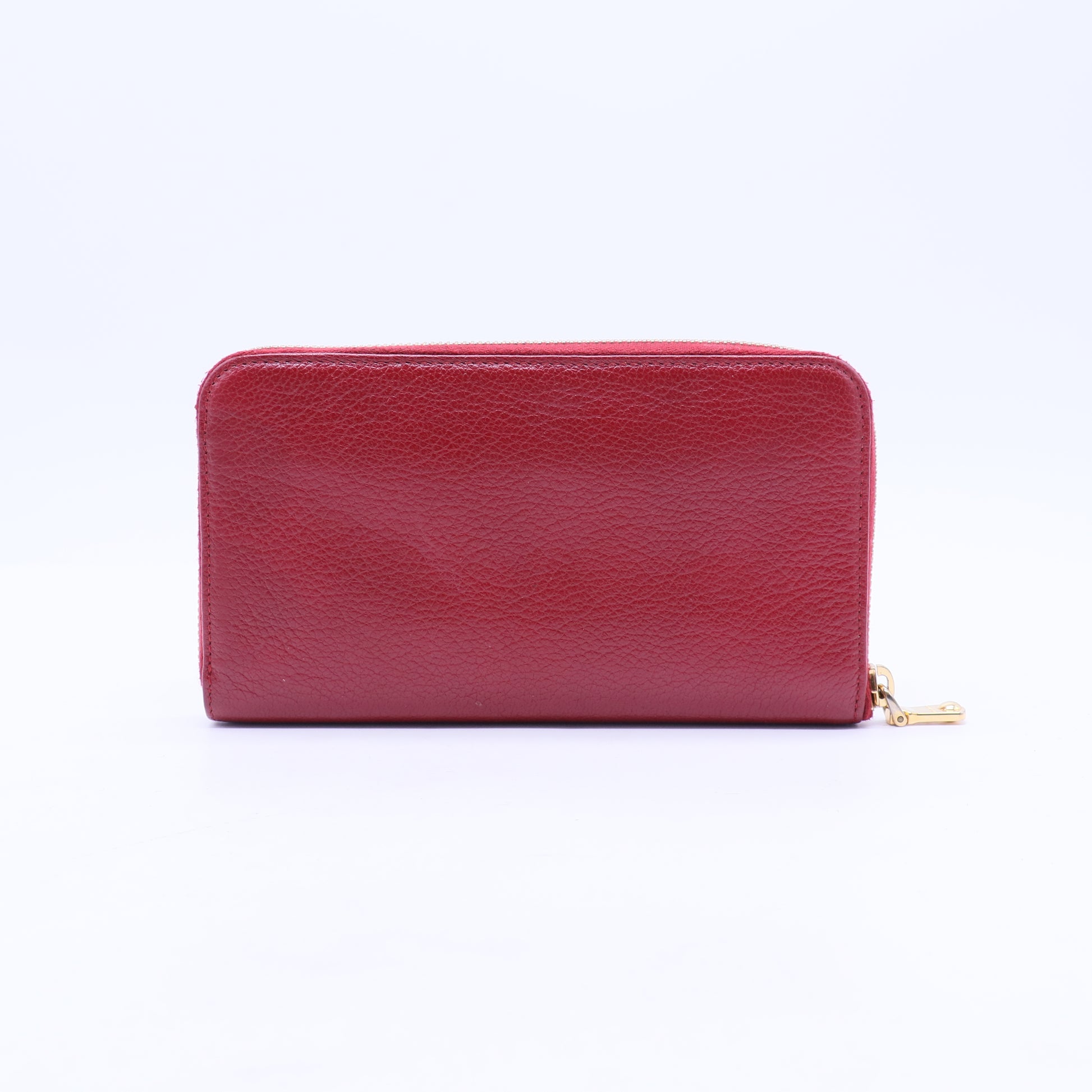 Round Zip Long Wallet Leather W21206
