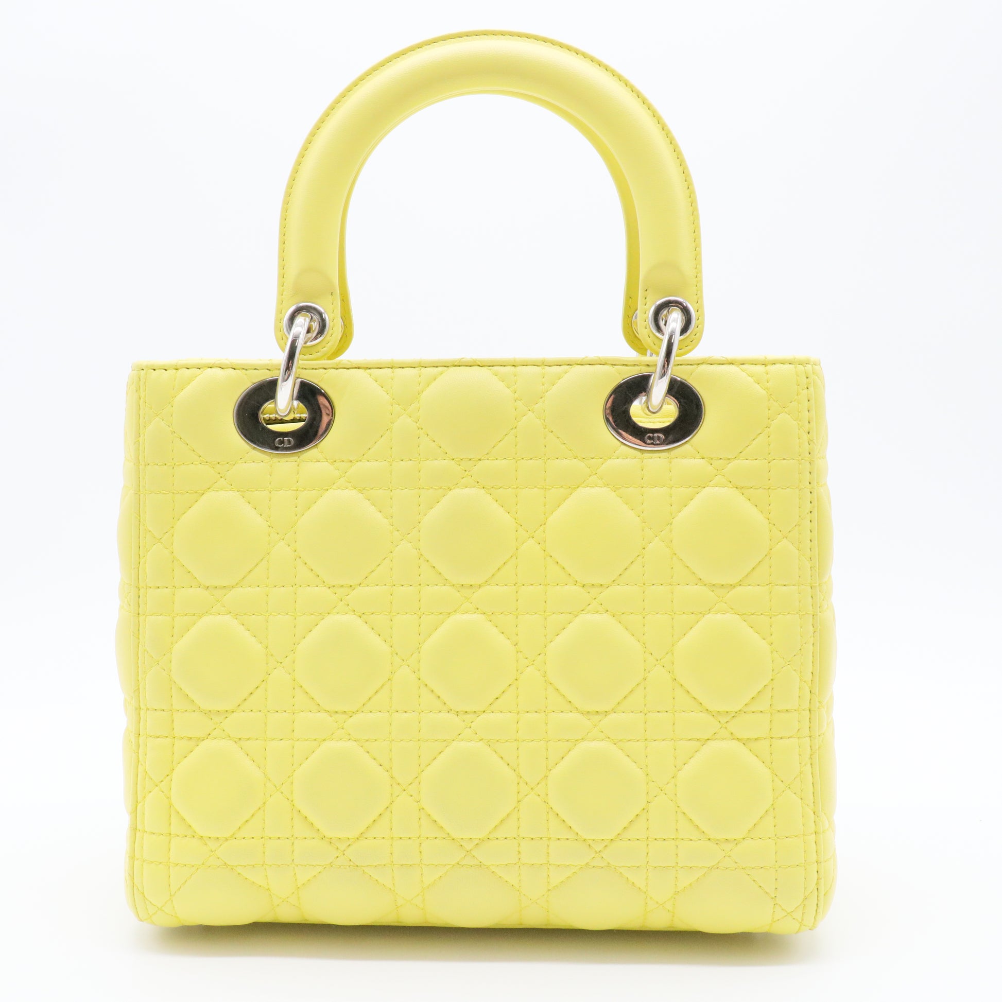 Lady Dior Bag Cannage Quilt Lambskin Medium