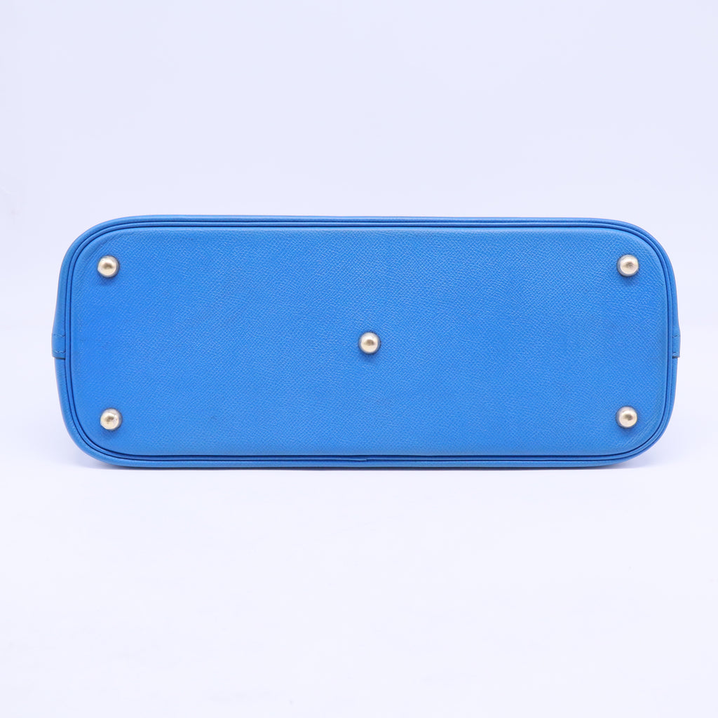 Bleu du Nord Epsom Leather Gold Plated Bolide Bag B20554