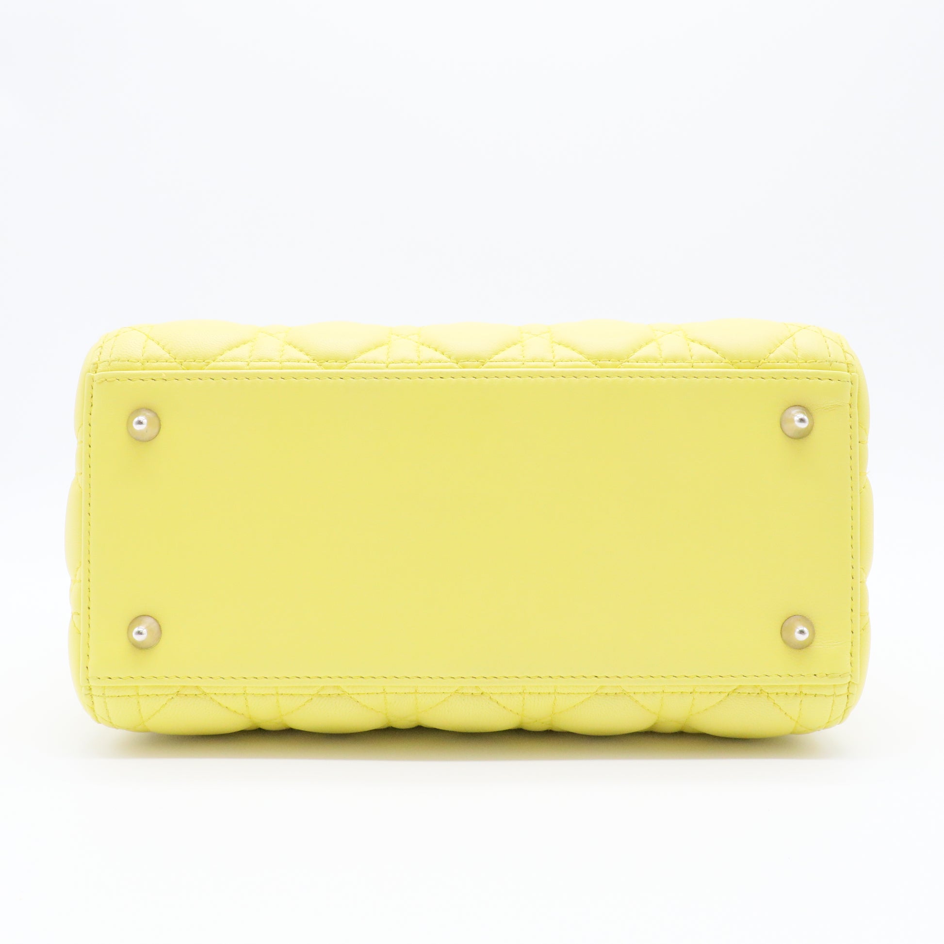 Lady Dior Bag Cannage Quilt Lambskin Medium