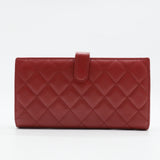 Cambon Wallet Quilted Lambskin Long