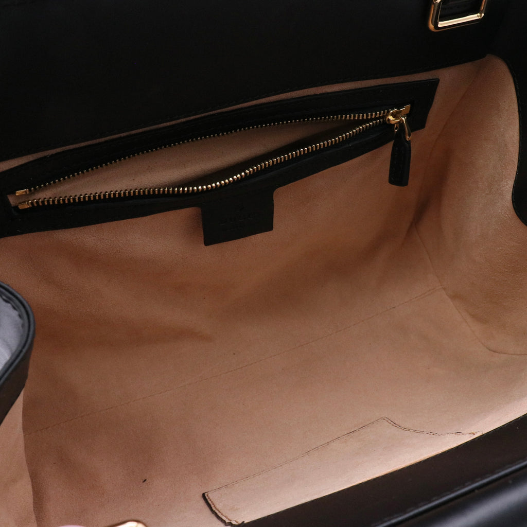 Nymphaea Top Handle Bag Leather Small Twins LDJ4702