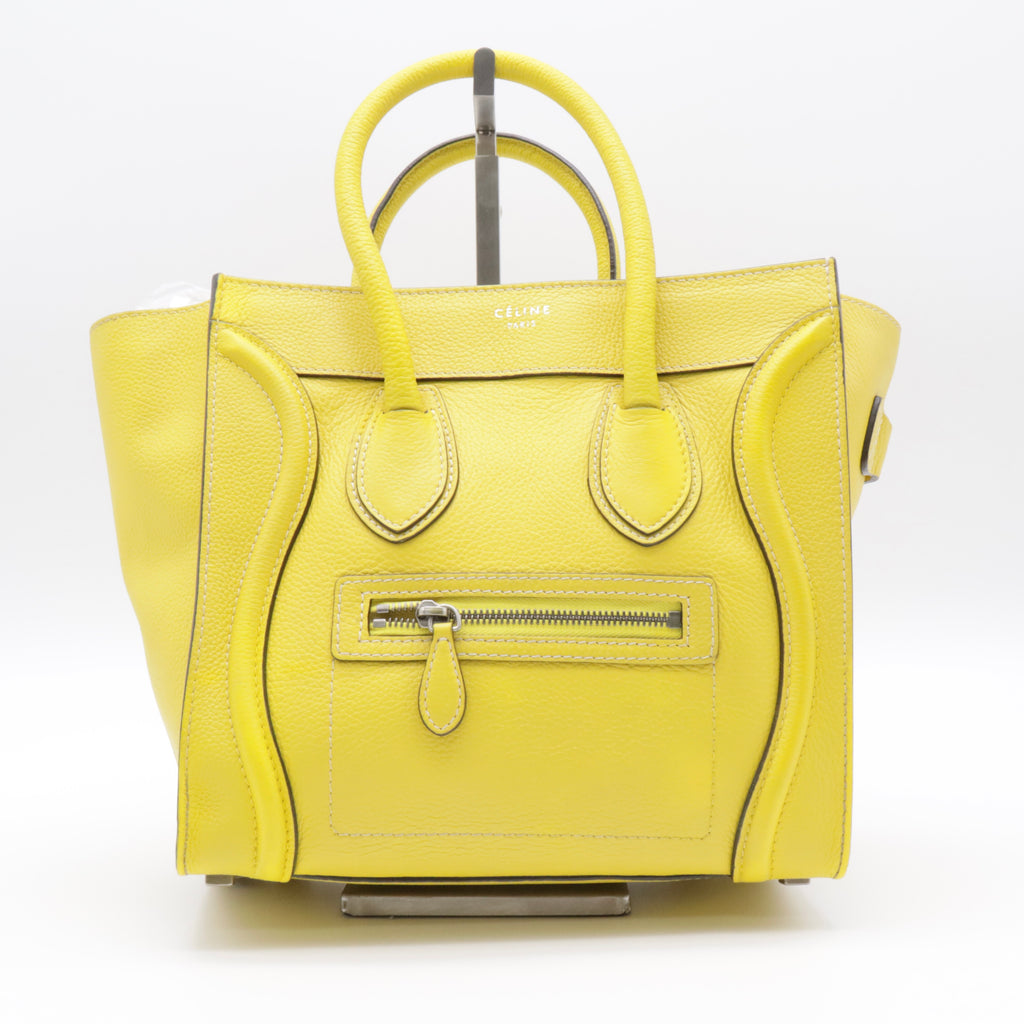 Luggage Bag Grainy Leather Mini twins