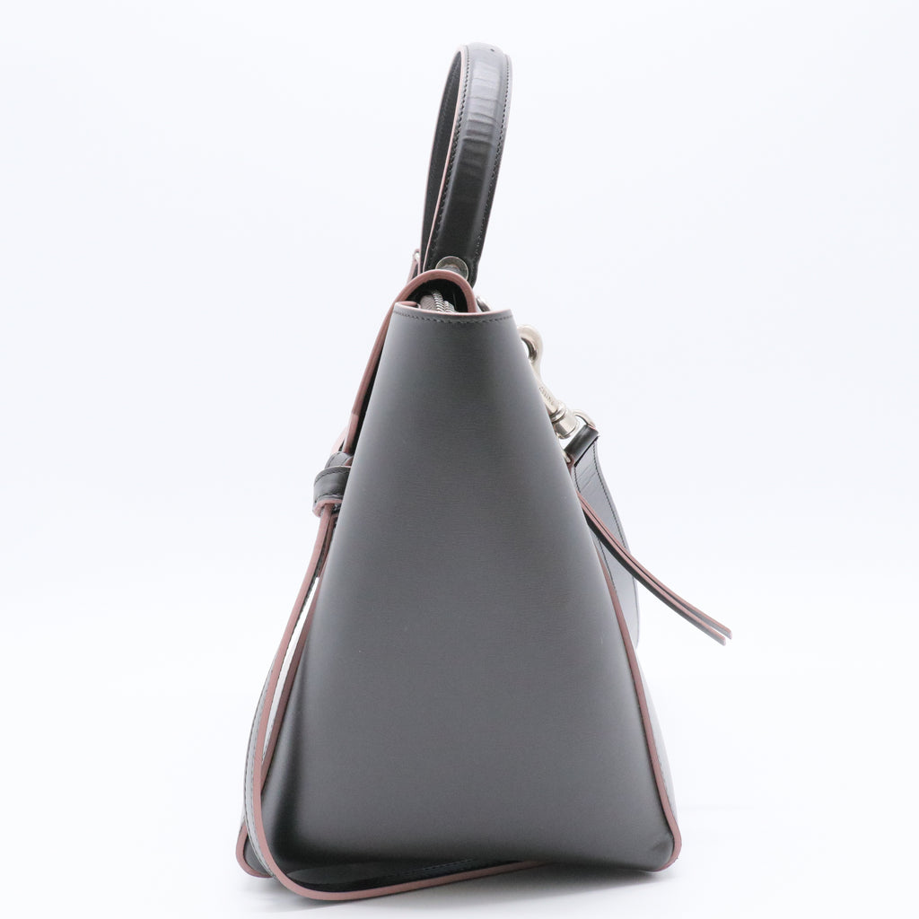 Palmelato Calfskin Mini Belt Bag Espresso