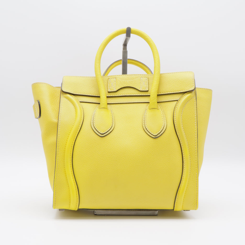 Luggage Bag Grainy Leather Mini twins