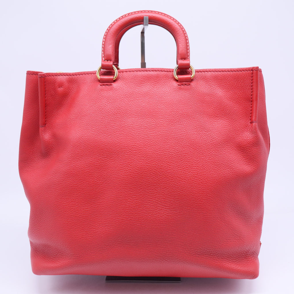 Enameled Metal Triangle Crossbody Bag B20539