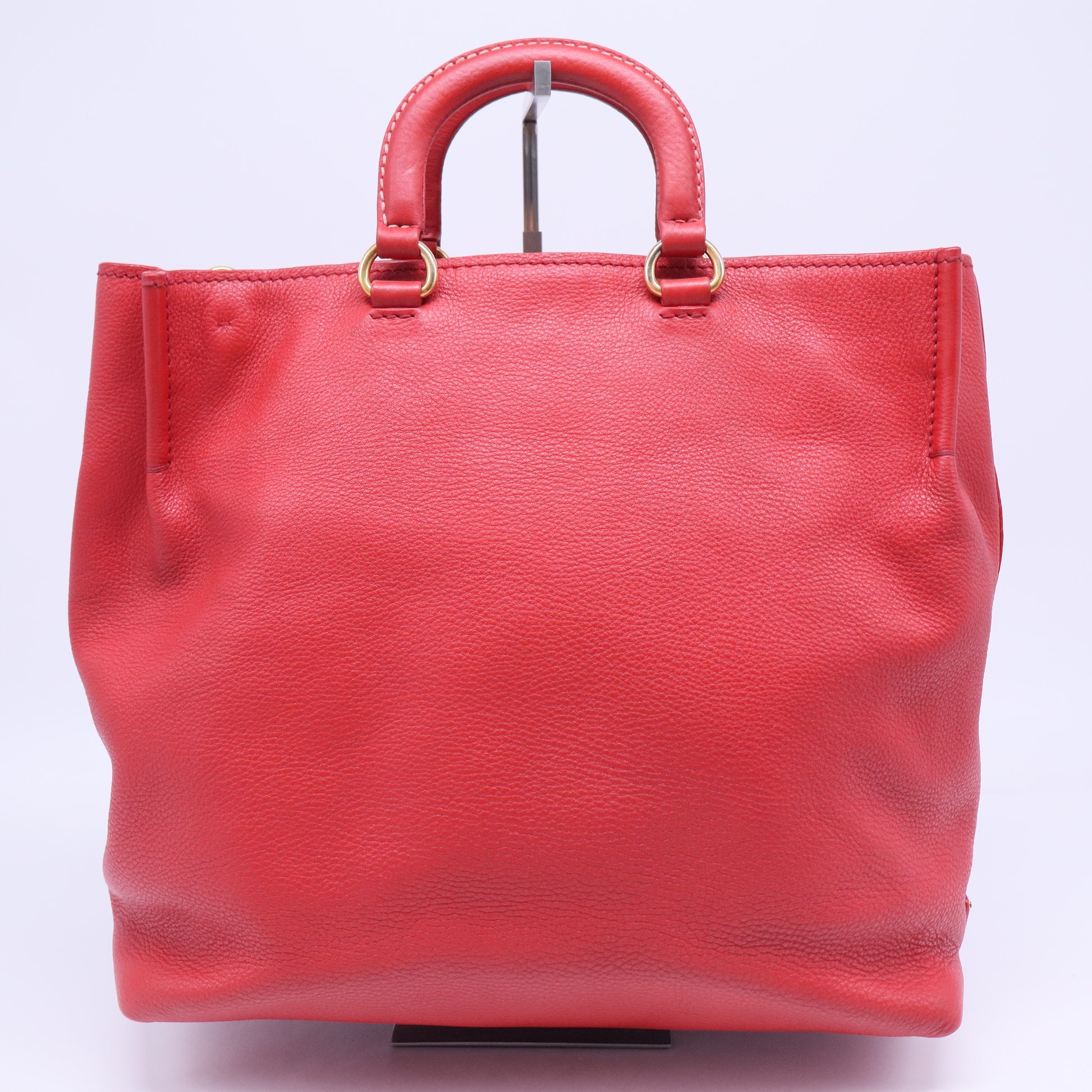 Enameled Metal Triangle Crossbody Bag B20539