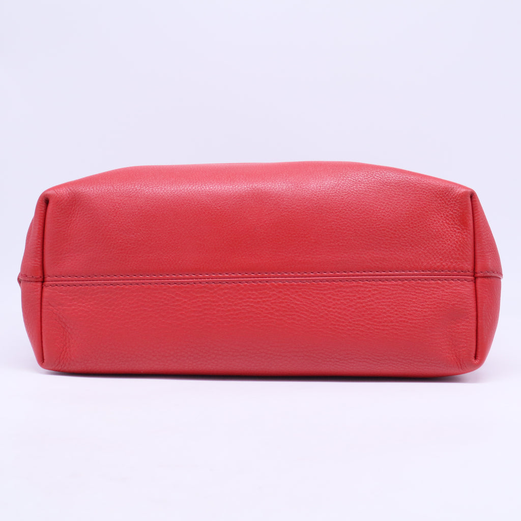 Enameled Metal Triangle Crossbody Bag B20539