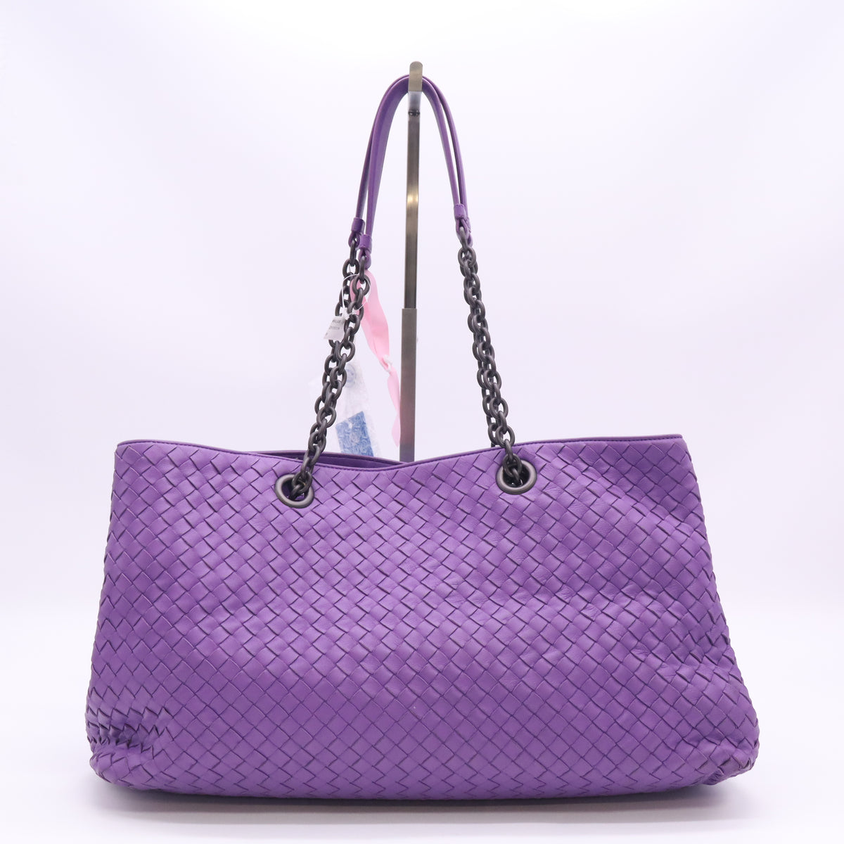 Bottega Veneta Intrecciato Nappa Double Chain Tote Bag twins LDJ6469
