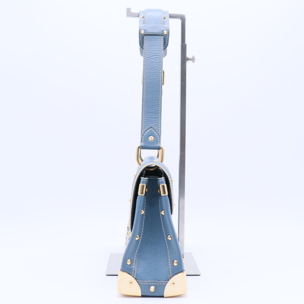 Louis Vuitton Light Blue Suhali Leather Le Talentueux Bag twins B12176