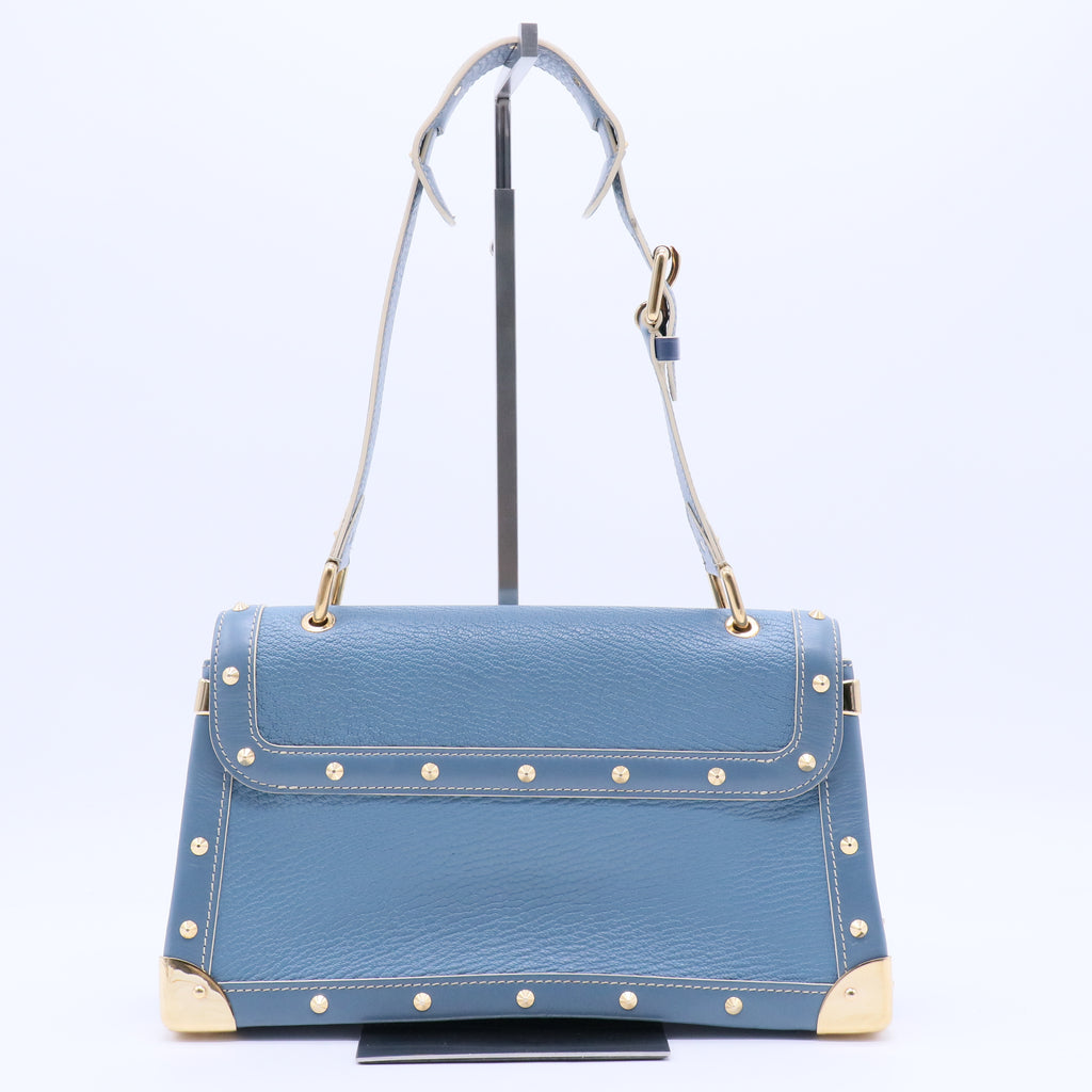 Louis Vuitton Light Blue Suhali Leather Le Talentueux Bag twins B12176