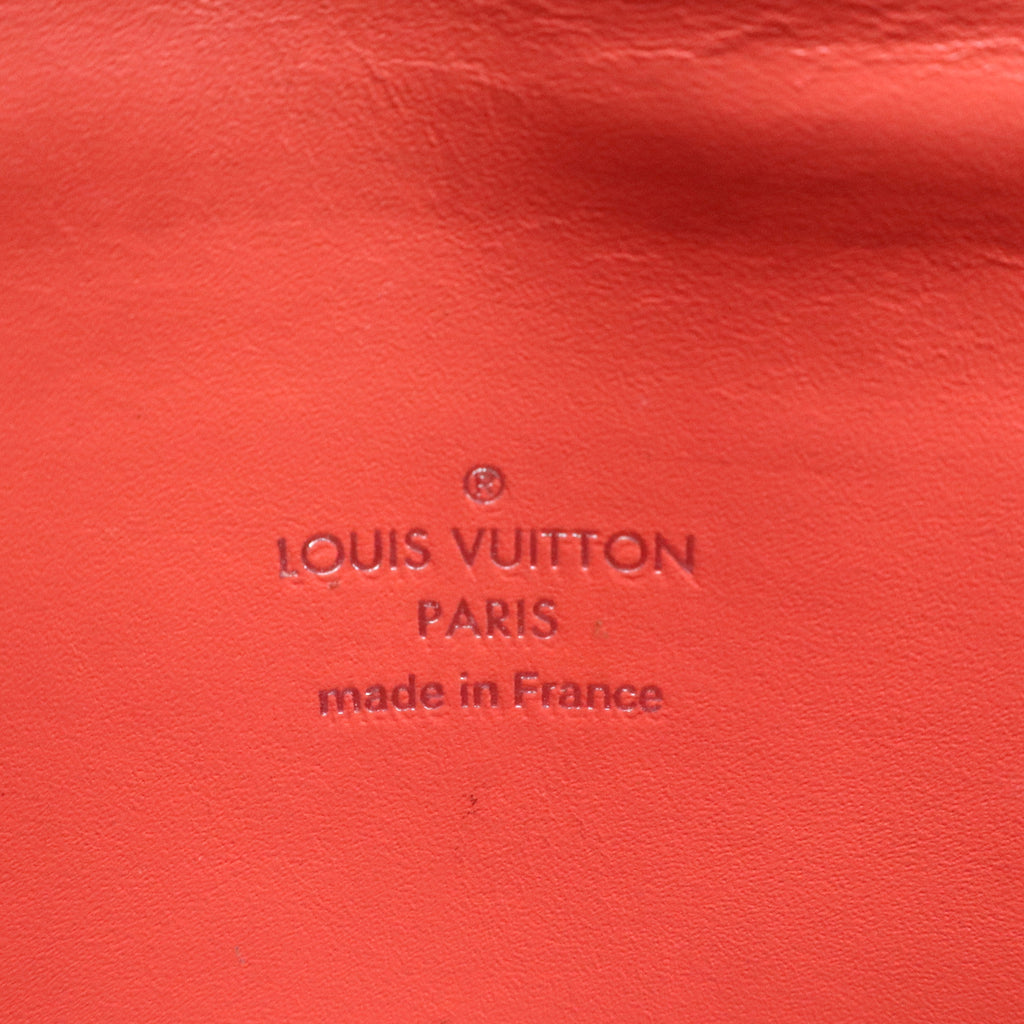 Louis Vuitton Chain Shoulder Bag Limited Edition Jeff Koons Da Vinci Print Canvas Twins LDJ2500