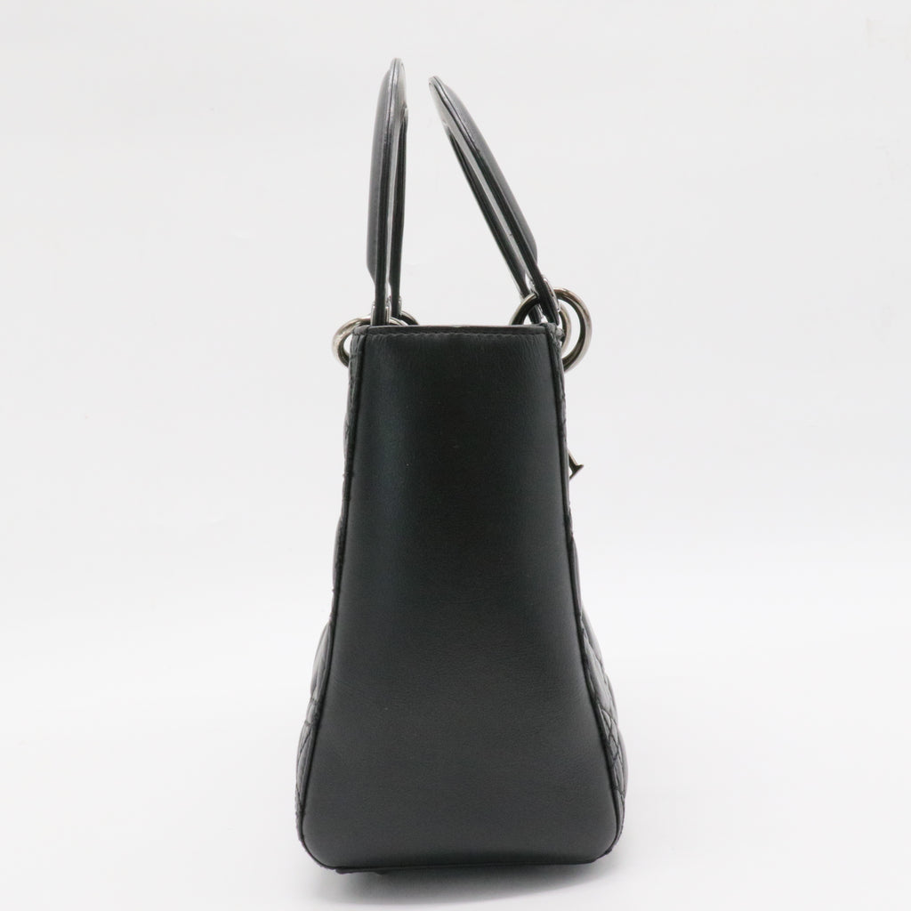 Lady Dior Bag Cannage Quilt Lambskin Medium