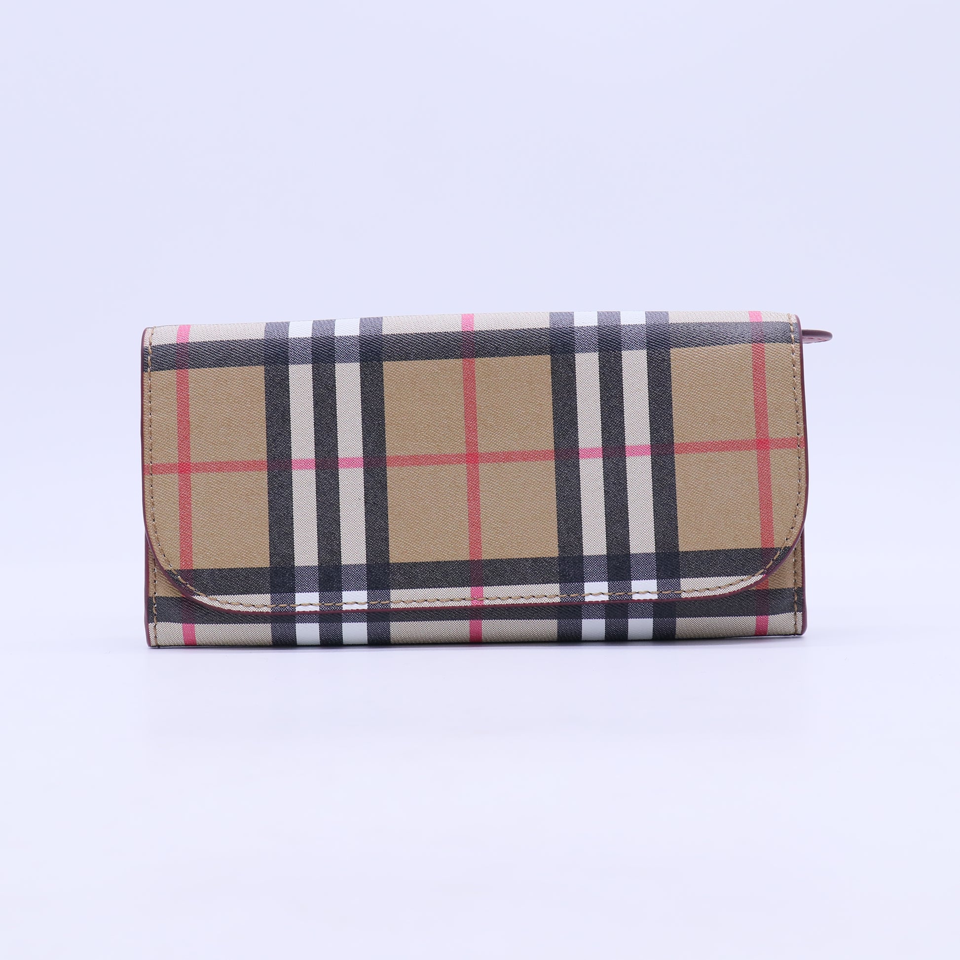 Burberry Haymarket Check Continental Wallet W21168