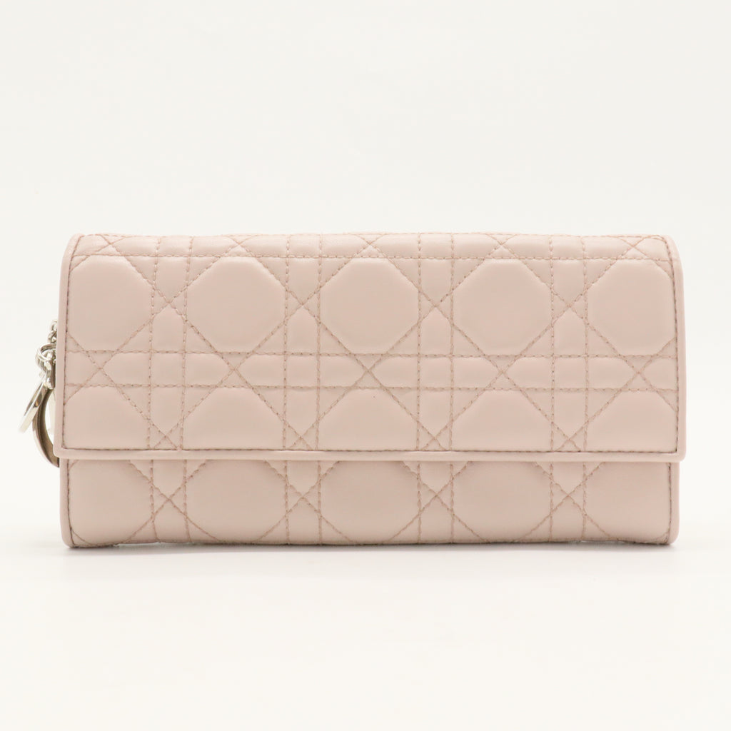 Lady Dior Croisiere Chain Wallet Cannage Quilt Lambskin