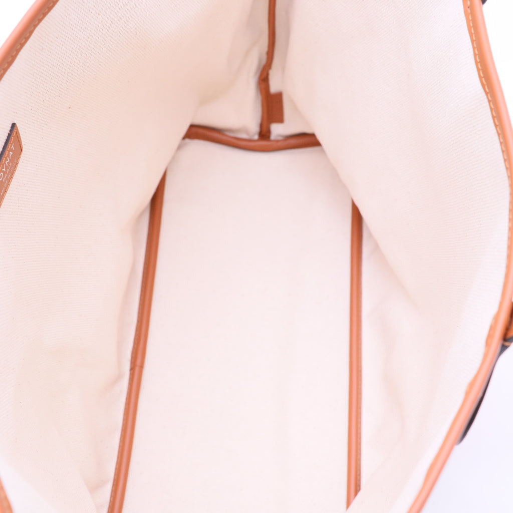 Coated Canvas Tote Bag Twins LDJ2488