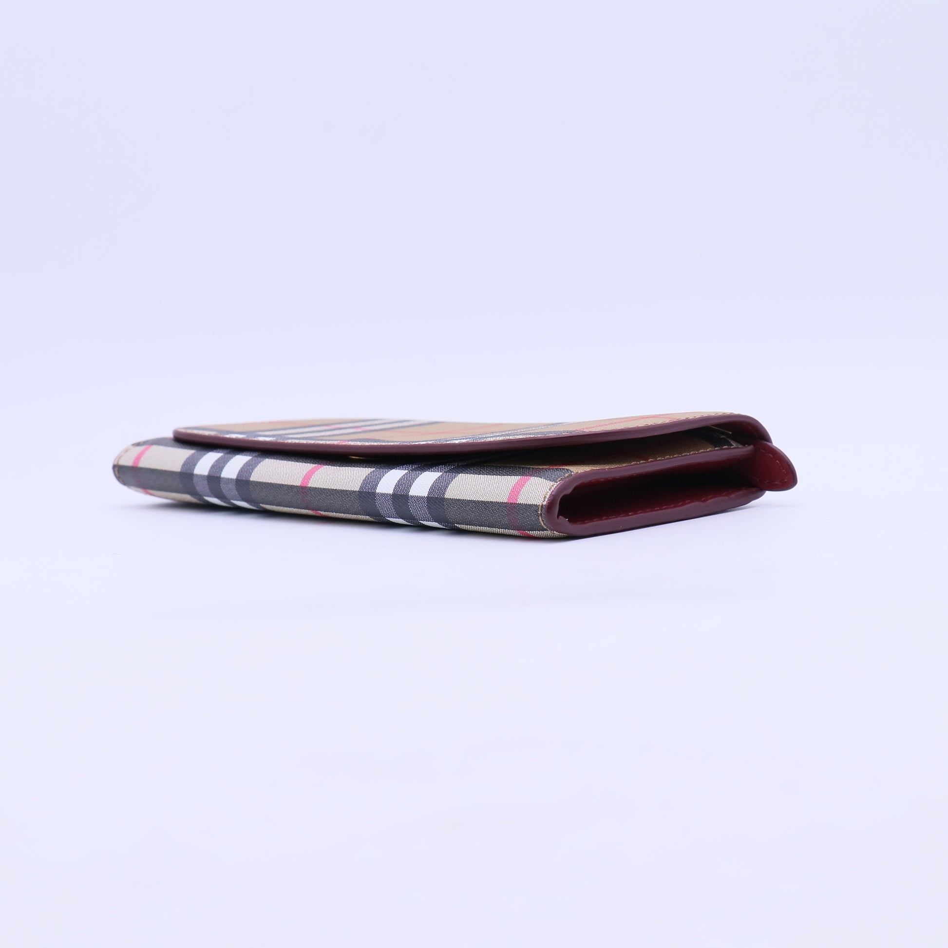 Burberry Haymarket Check Continental Wallet W21168
