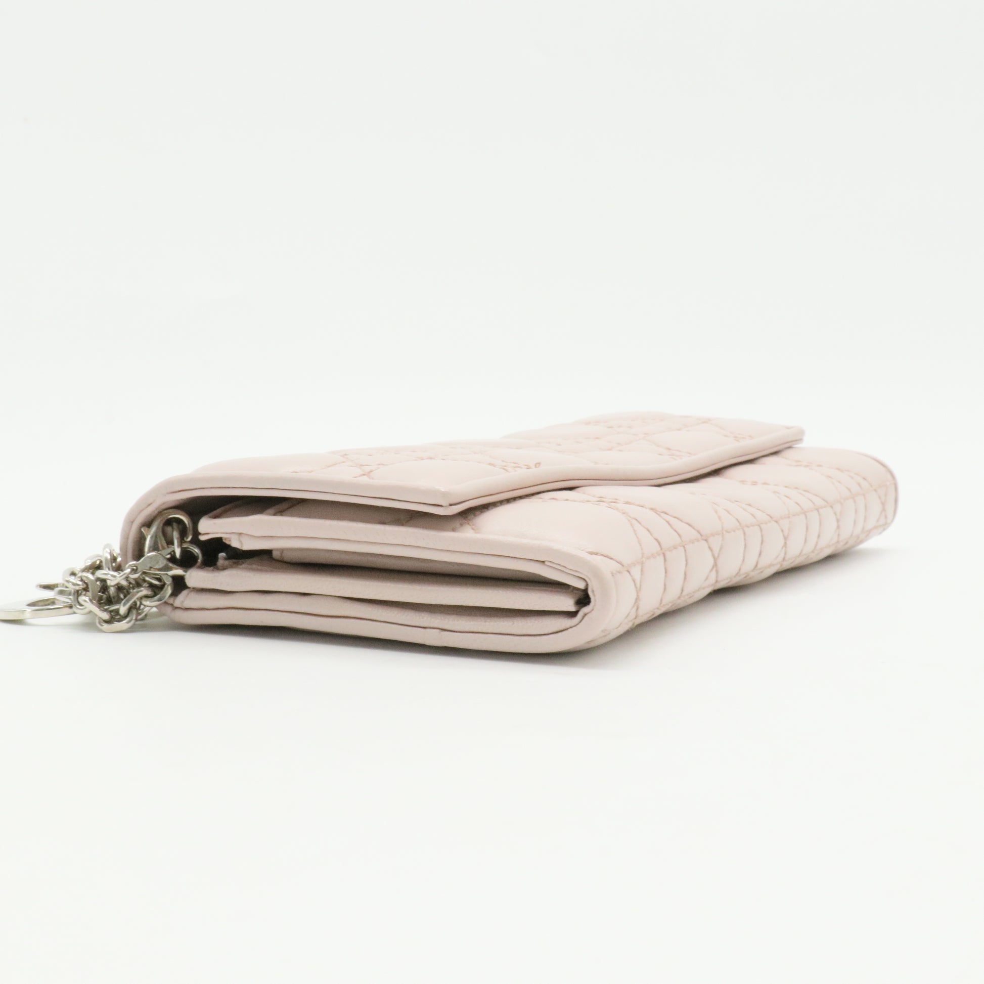 Lady Dior Croisiere Chain Wallet Cannage Quilt Lambskin