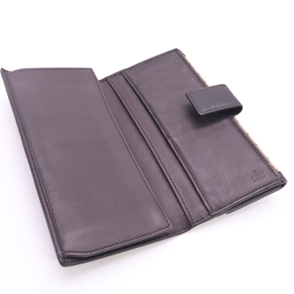 Gucci GG Canvas Interlocking G Continental Wallet W23343