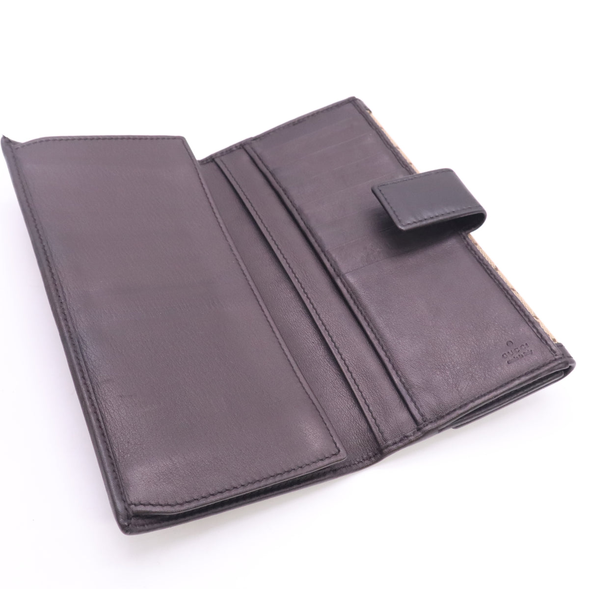 Gucci GG Canvas Interlocking G Continental Wallet W23343
