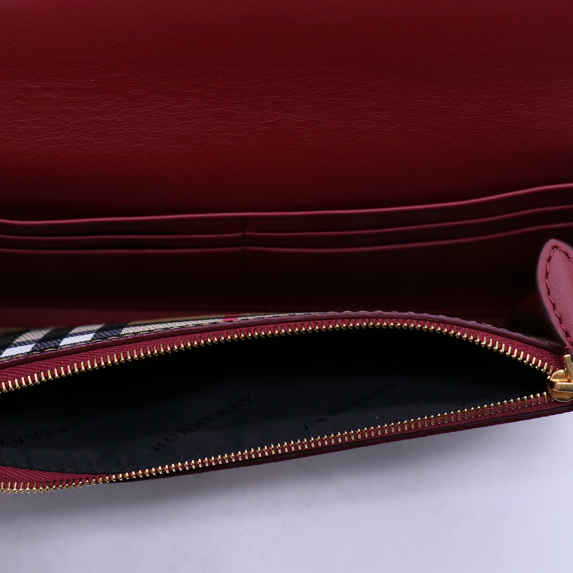 Burberry Haymarket Check Continental Wallet W21168