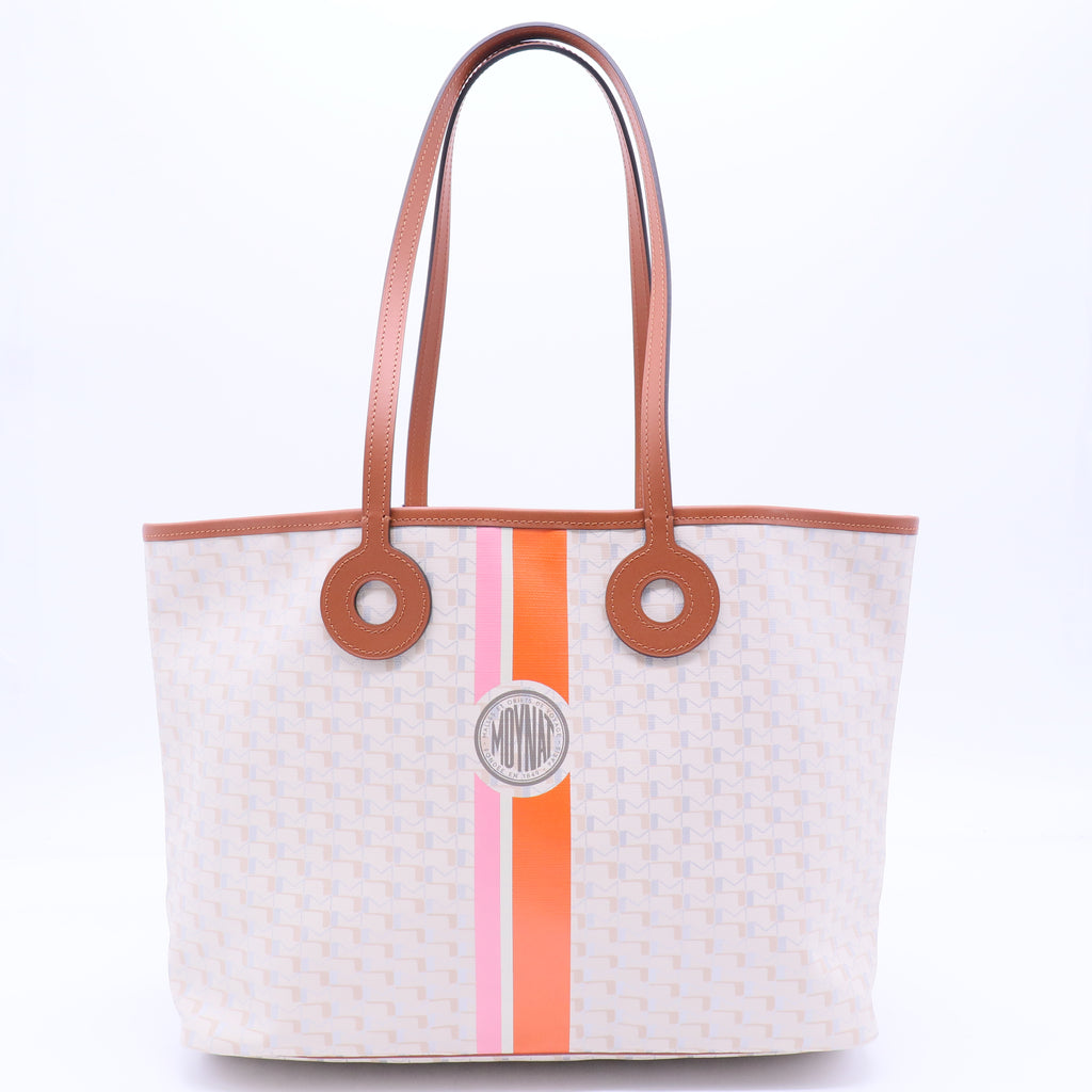 Coated Canvas Tote Bag Twins LDJ2488