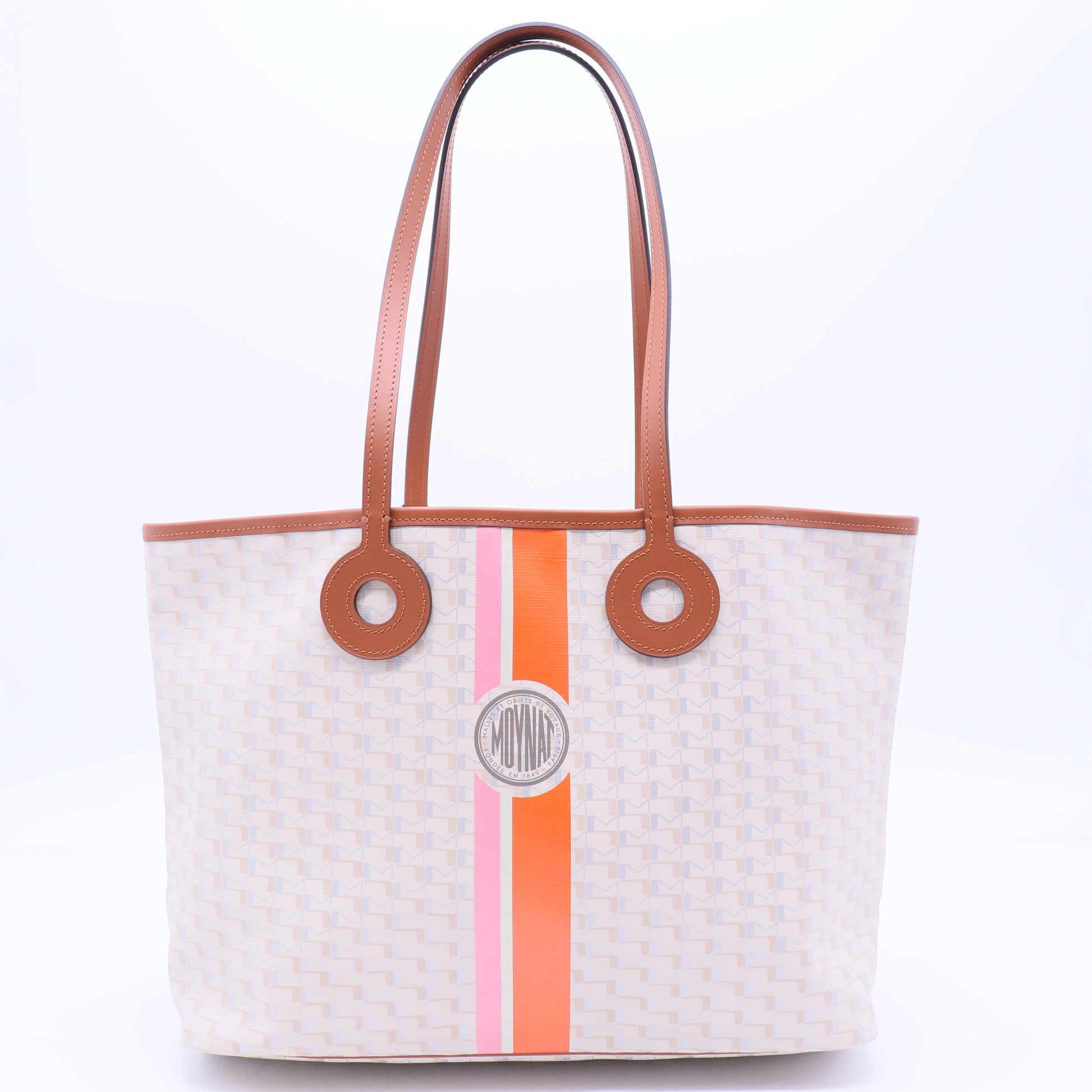Coated Canvas Tote Bag Twins LDJ2488
