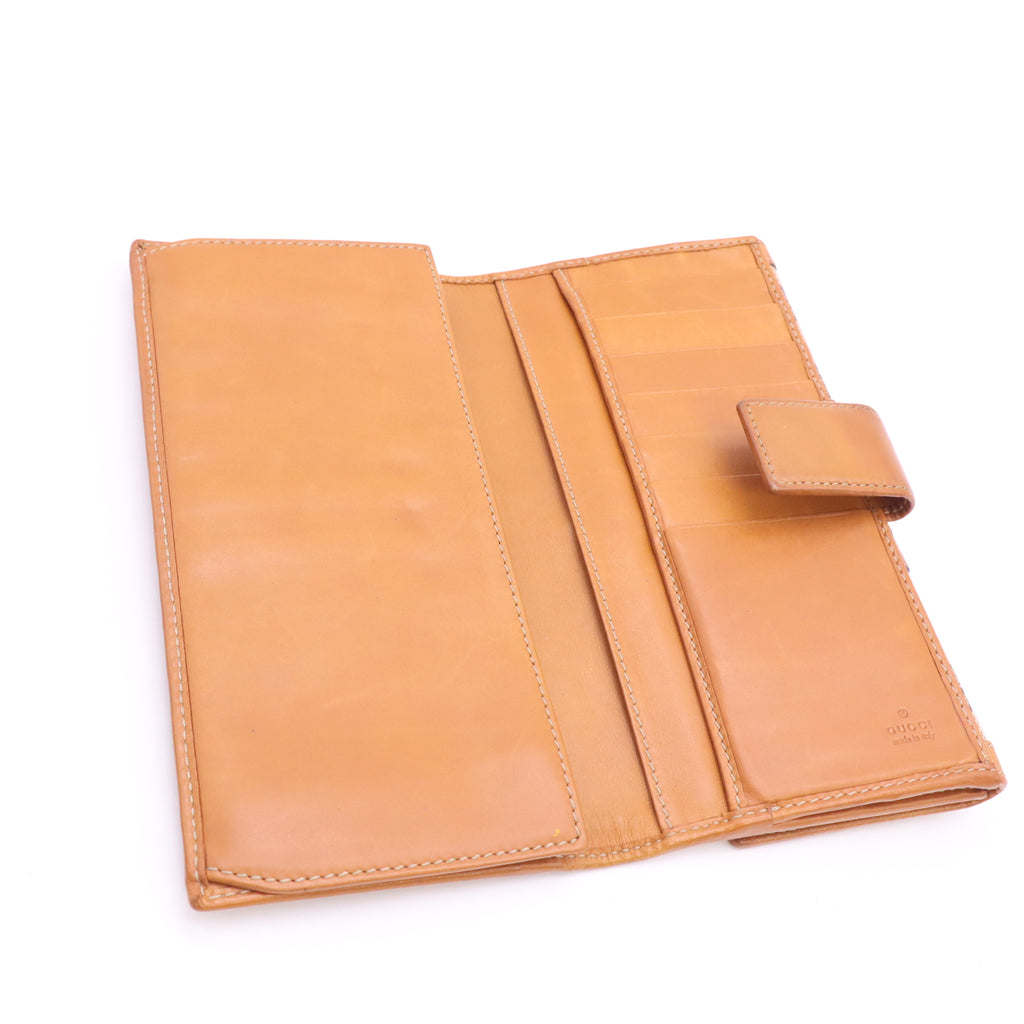 Gucci GG Canvas Web Continental Wallet W23340