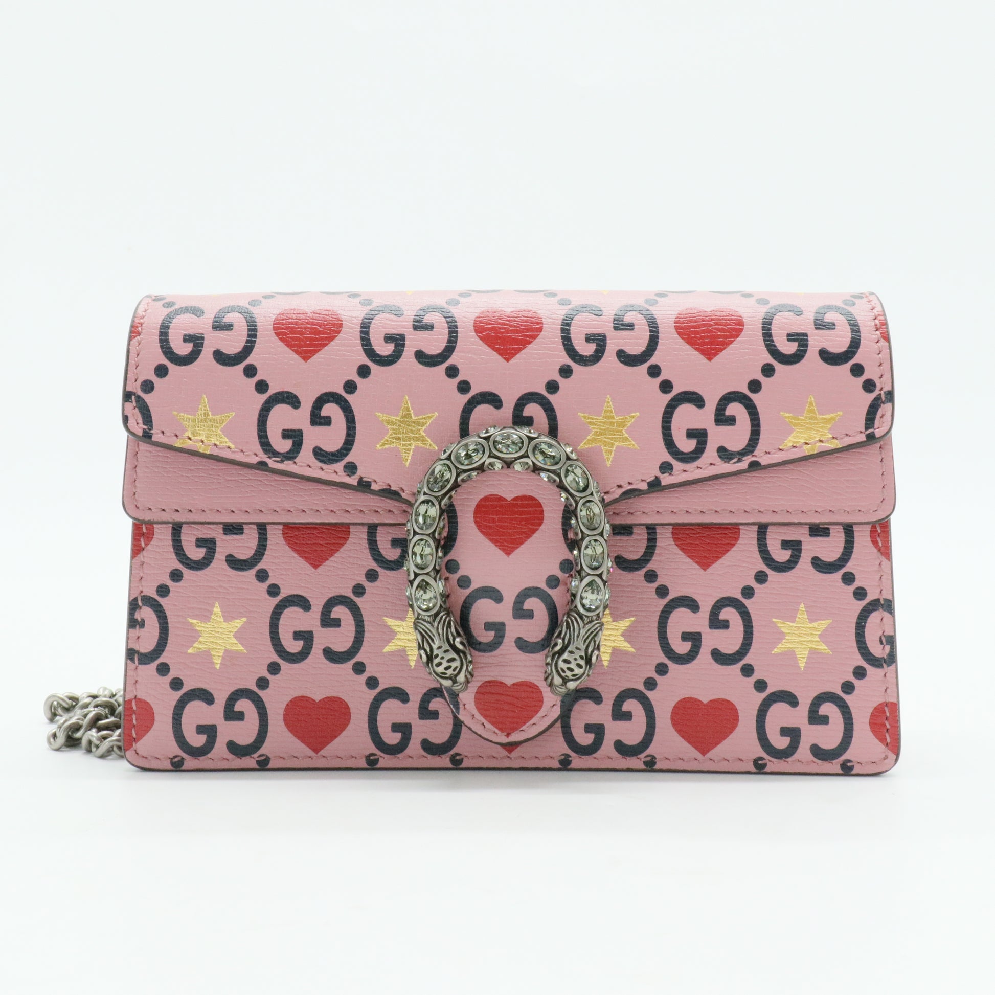 Dionysus Bag Limited Edition Valentines GG Printed Leather