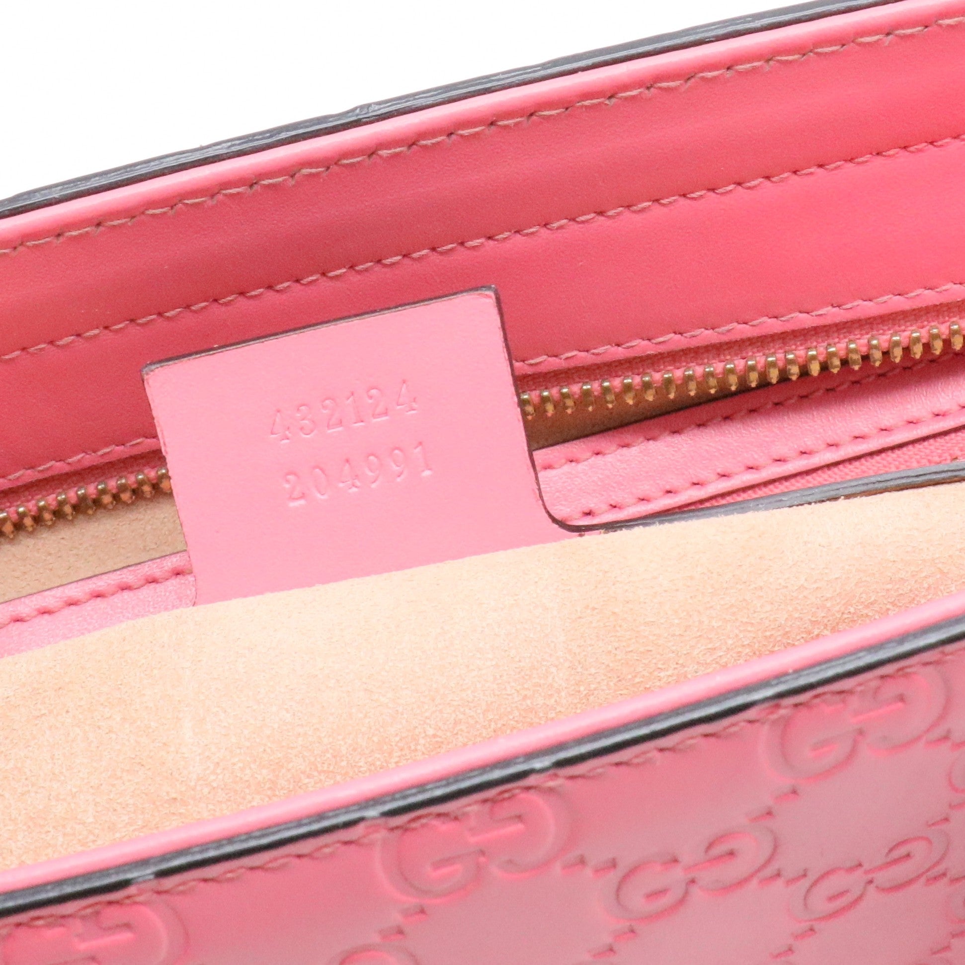 Guccissima Linea A Foldover Tote Flush
