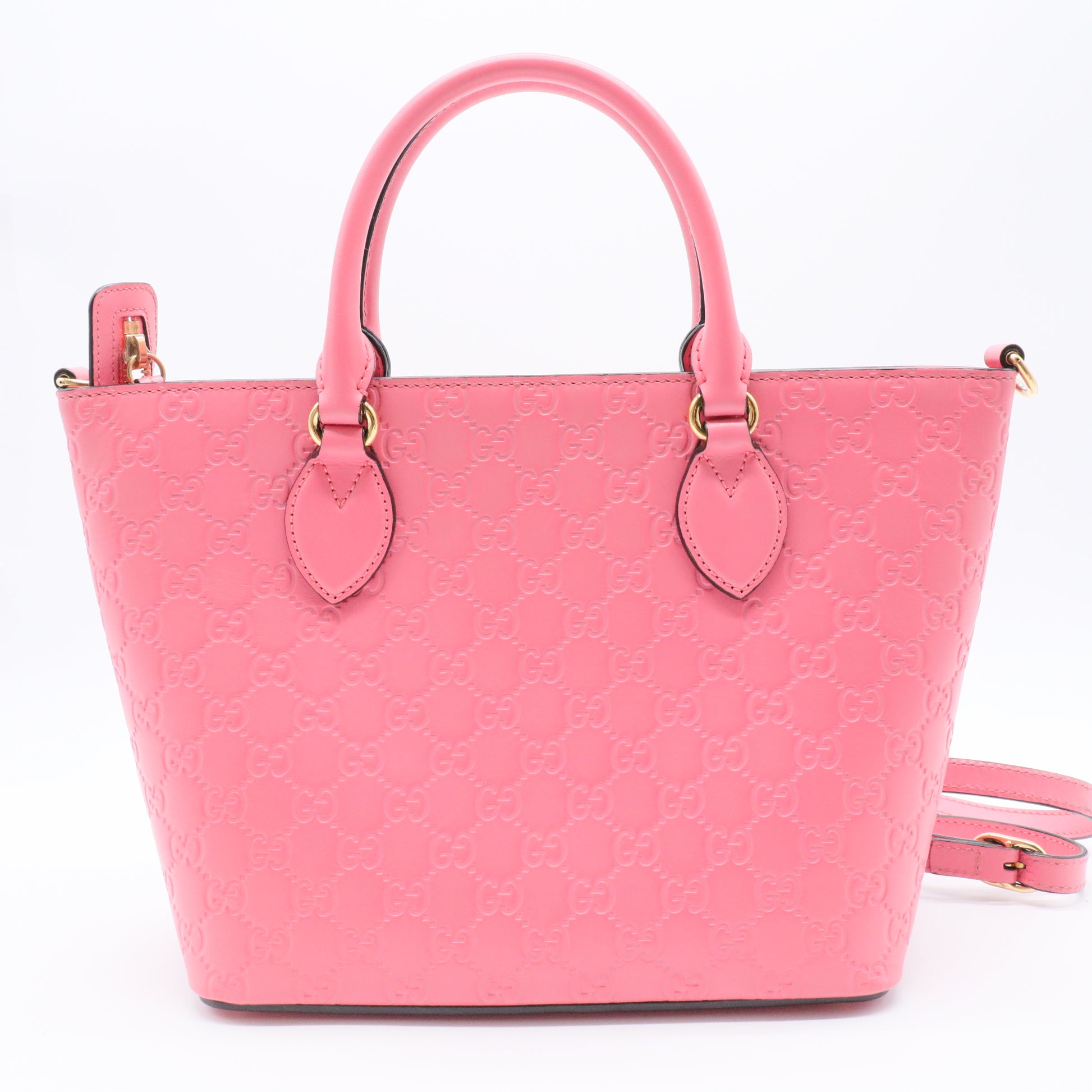 Guccissima Linea A Foldover Tote Flush