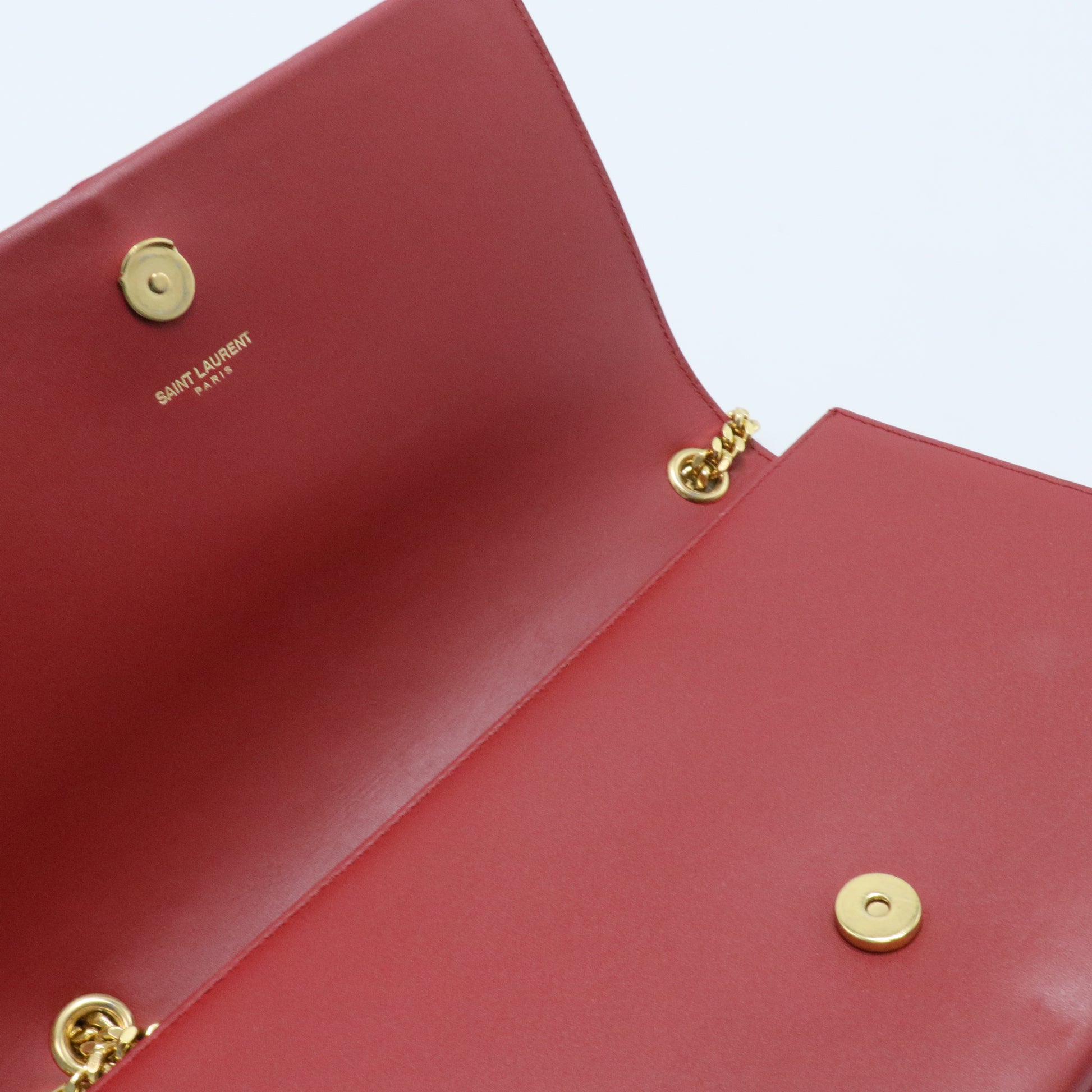 Classic Monogram Tassel Crossbody Bag Leather Small