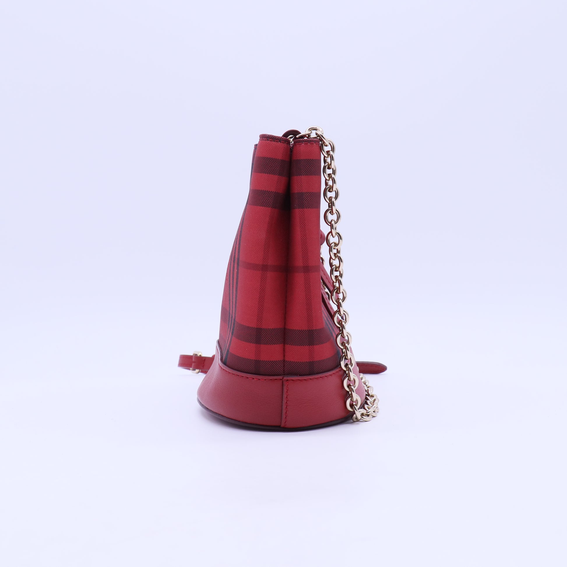 Red Checkered Bucket B21724