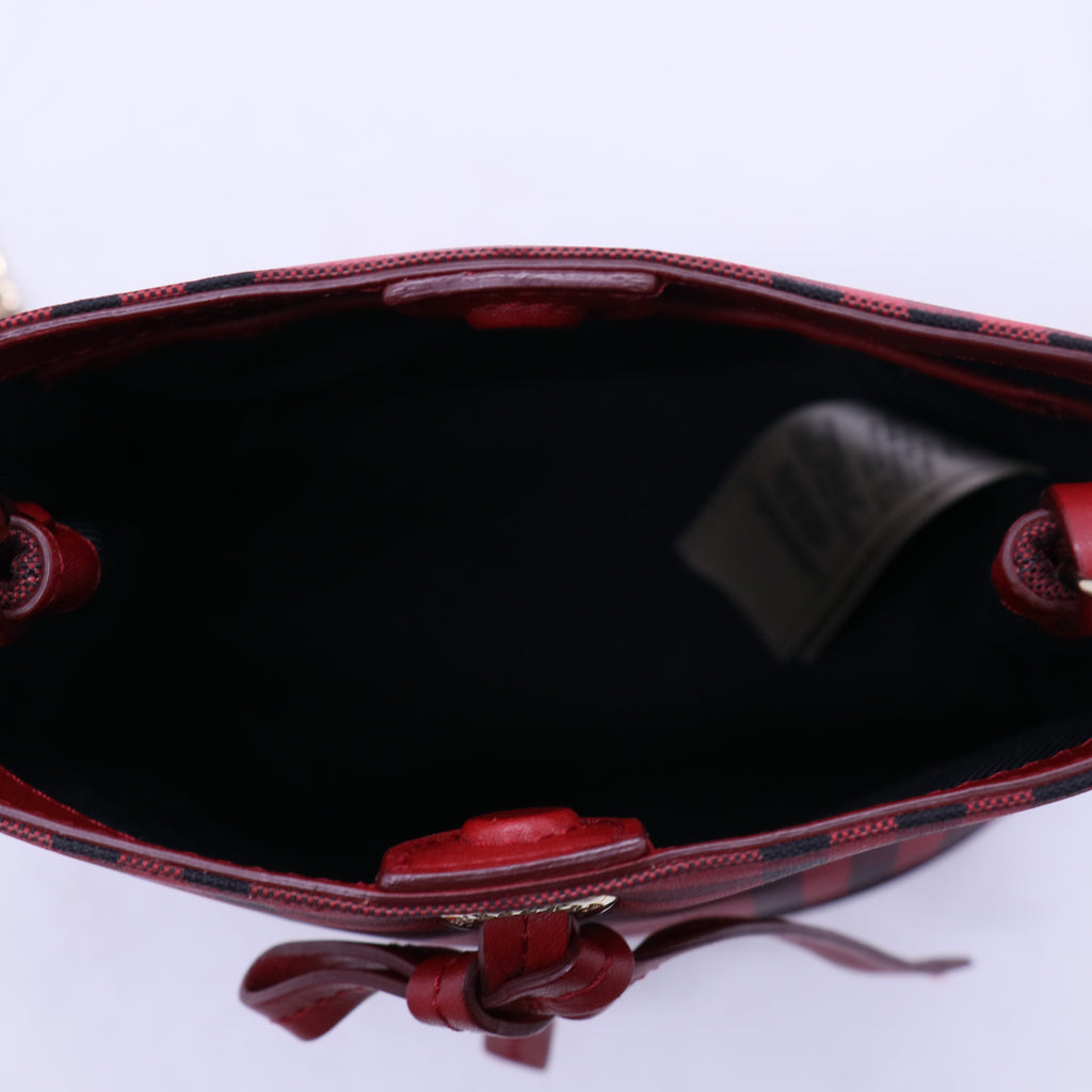 Red Checkered Bucket B21724