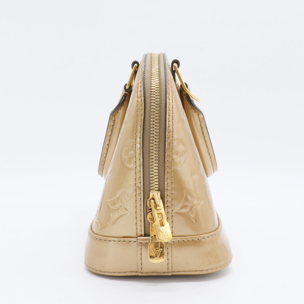Alma Handbag Monogram Vernis BB