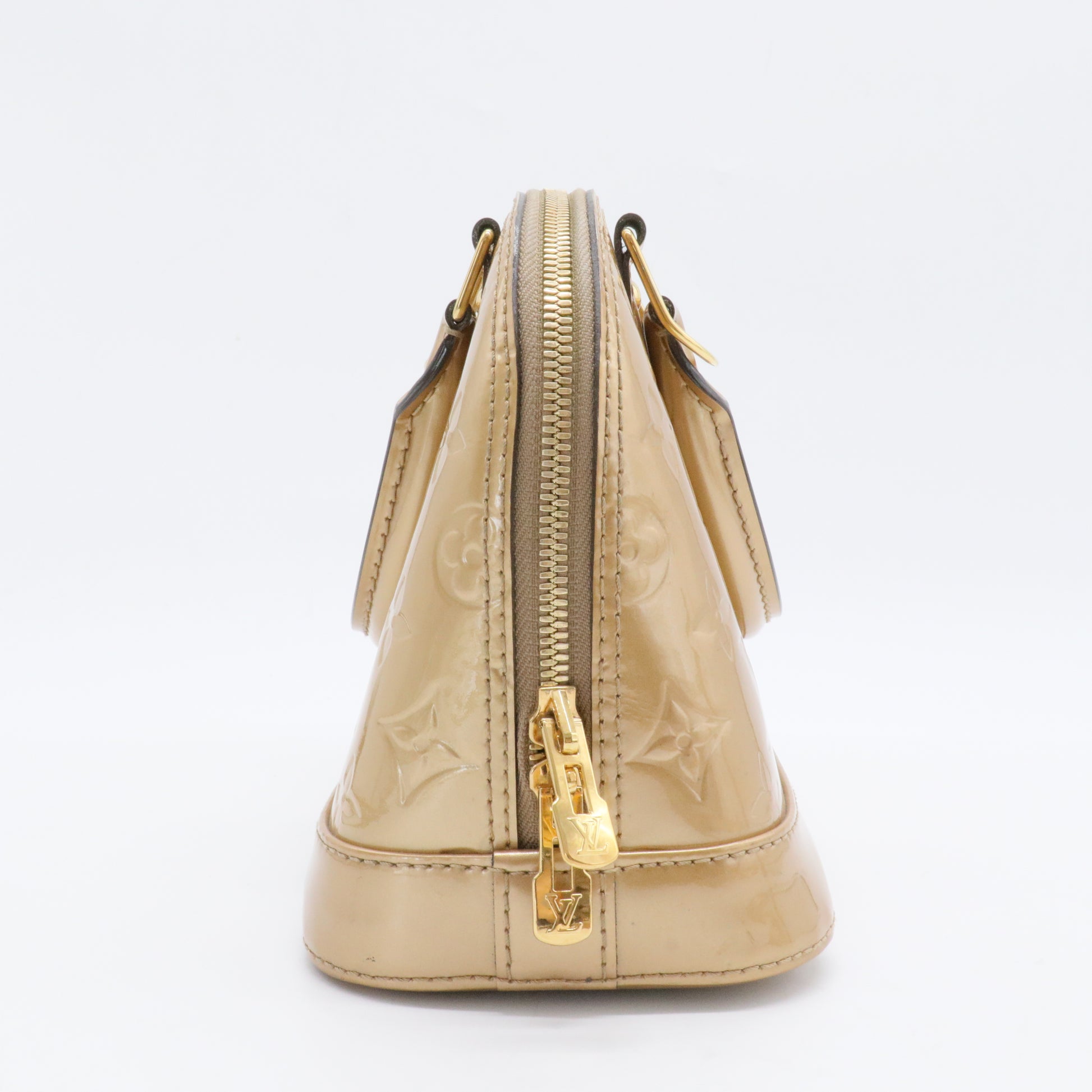 Alma Handbag Monogram Vernis BB