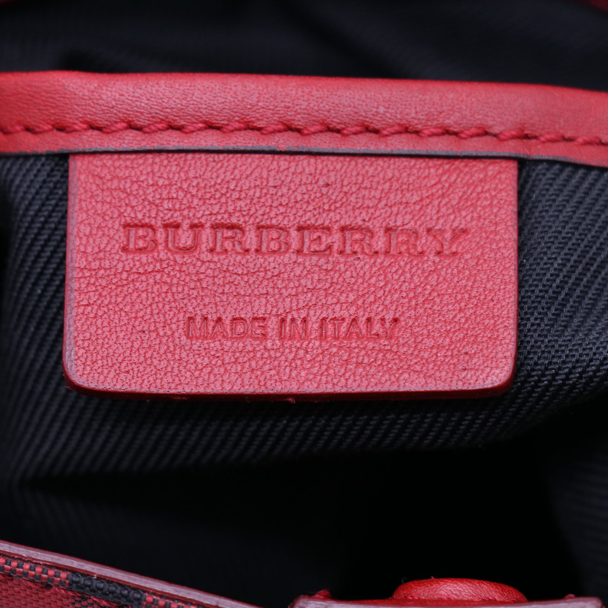 Red Checkered Bucket B21724