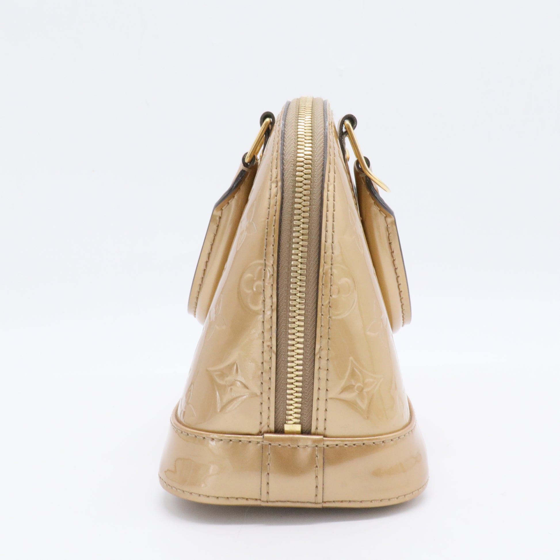 Alma Handbag Monogram Vernis BB