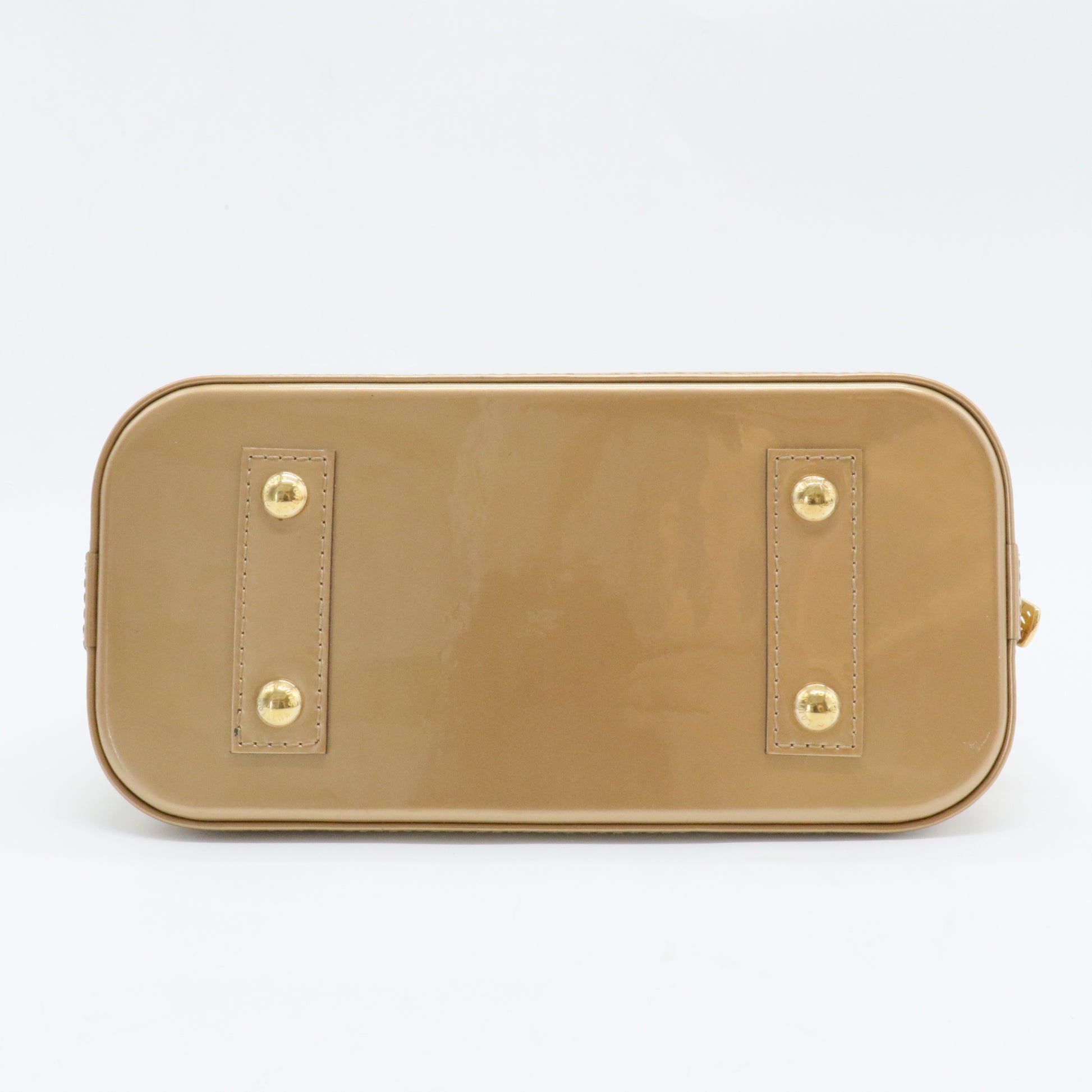 Alma Handbag Monogram Vernis BB