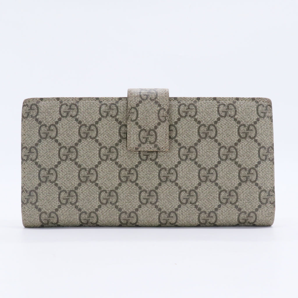 Flap Wallet GG Canvas Long