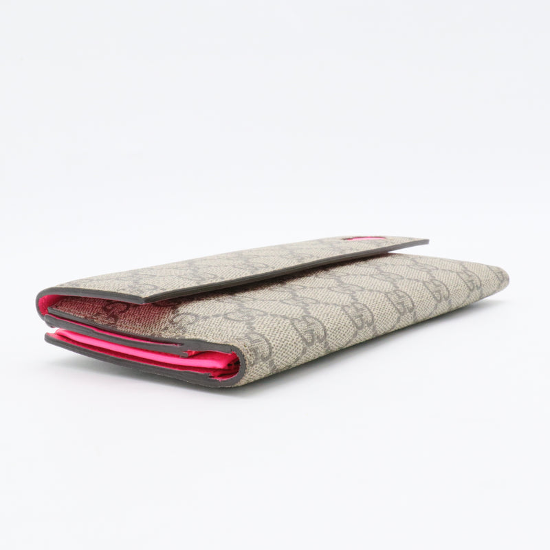 Flap Wallet GG Canvas Long