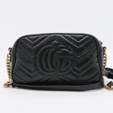 GG Marmont Shoulder Bag Matelasse Leather Small