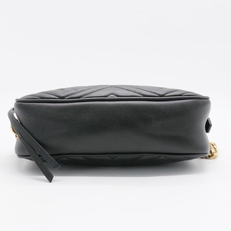 GG Marmont Shoulder Bag Matelasse Leather Small