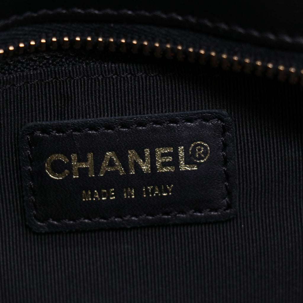 Chocolate Bar CC Tote Quilted Leather Small