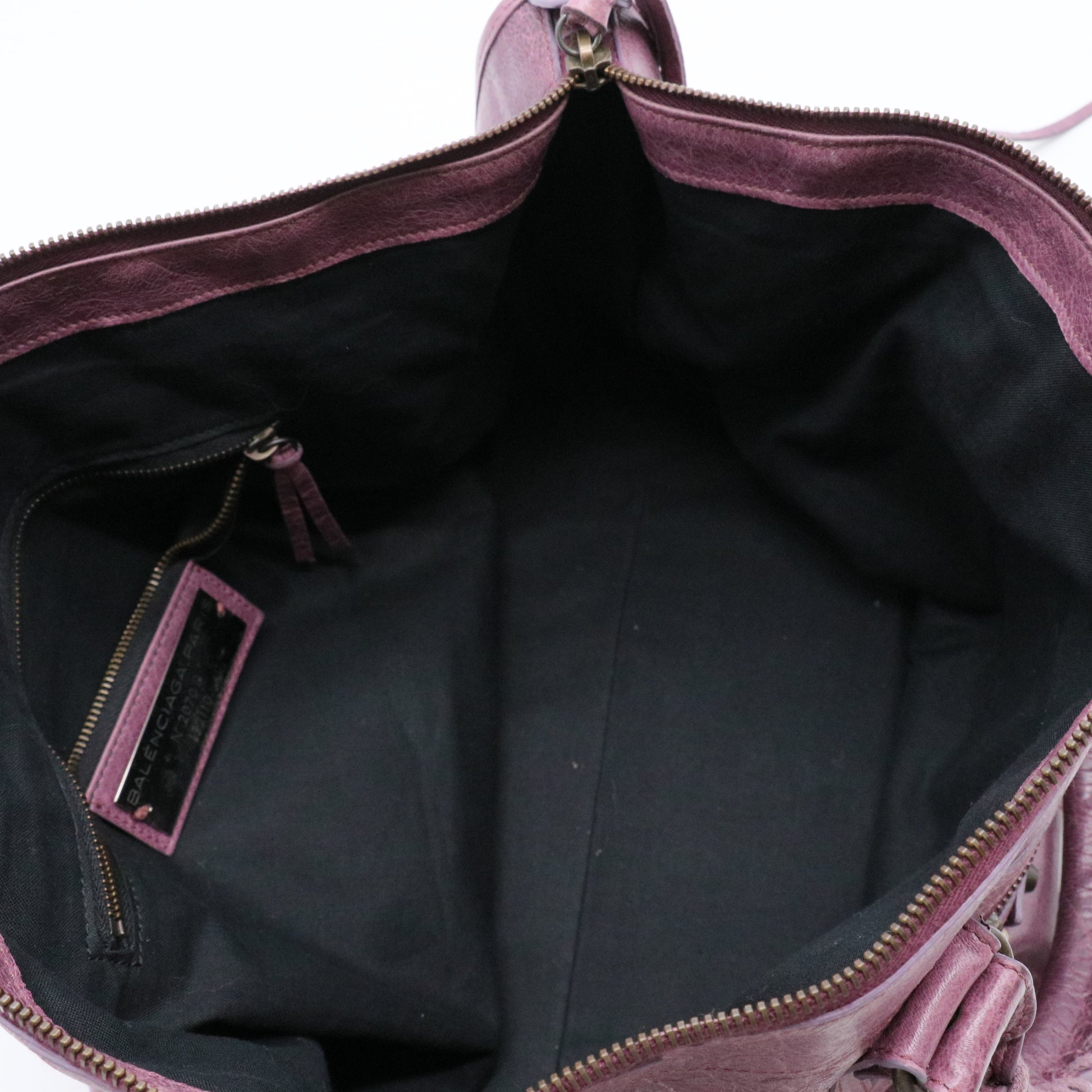 Glycine Lambskin Leather Motorcycle Work Bag