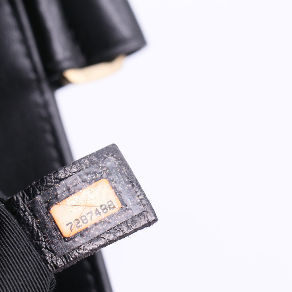 Chocolate Bar CC Tote Quilted Leather Small