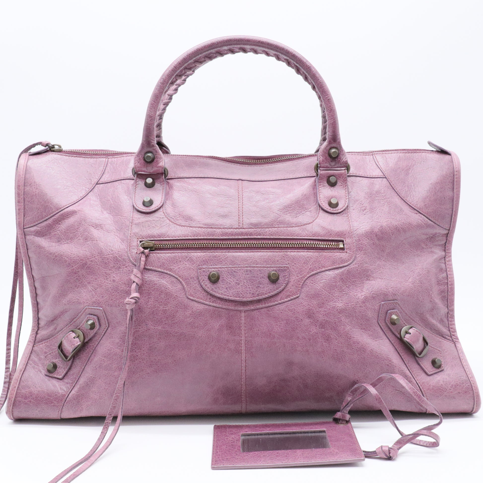 Glycine Lambskin Leather Motorcycle Work Bag
